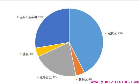 失踪儿童结果一览