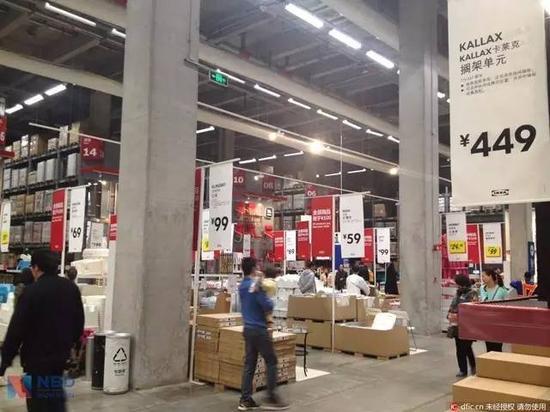 宜家是中国小白领们最爱逛的家居世界。(图片来源:东方IC)
