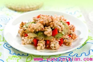 孕早期补锌食谱：孜然鱿鱼